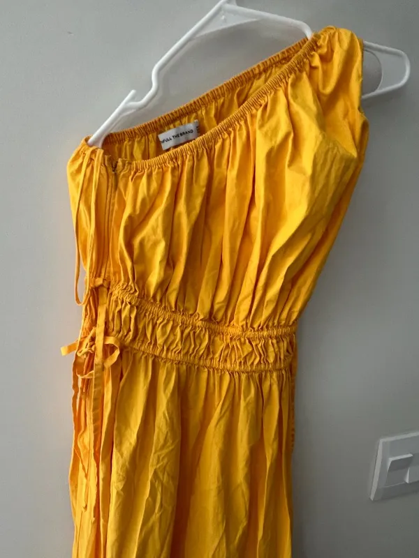 Faithfull The Brand‎ La Ora Midi Dress - Citrus size 4 - Image 11