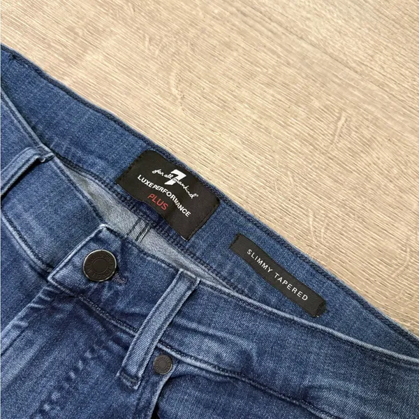 •7 For All Mankind• Slimmy Tapered Jeans - Image 3