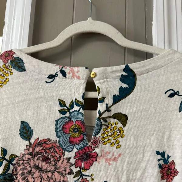 LOFT Floral‎ Shift Dress Plus Size 20 Long Sleeve Knee Length Casual Work - Image 8