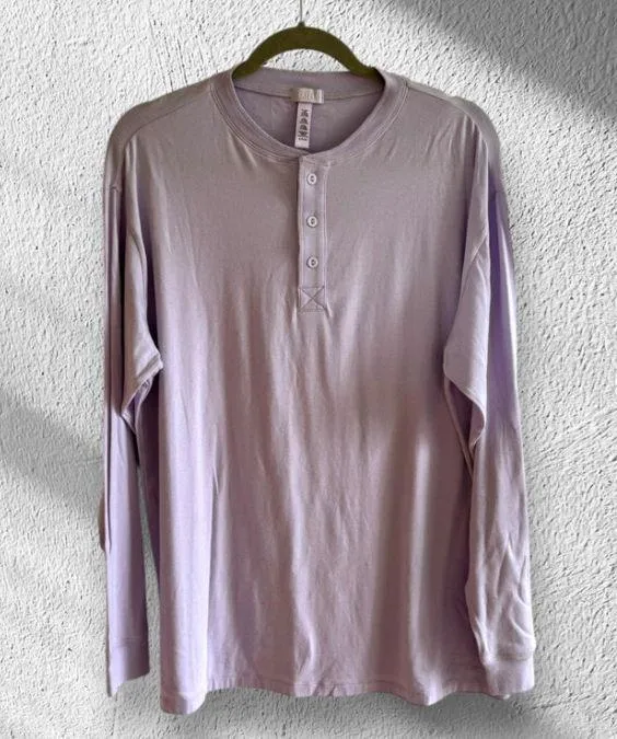 SKIMS Long Sleeve Henley S - Image 2