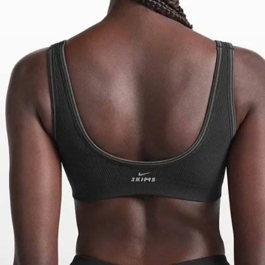 NWT Skims x Nike Ribbed Seamless Micro Scoop Bra - Image 2