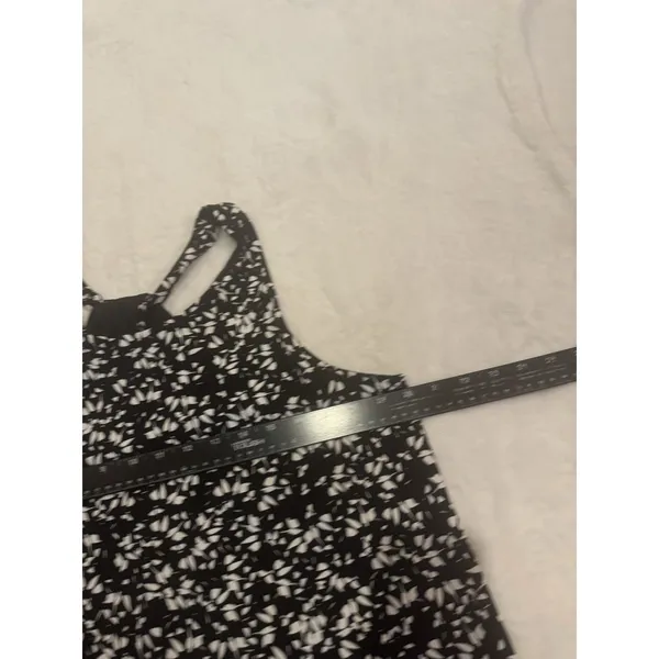 Old Navy Cece Black White floral Size Large - Image 12