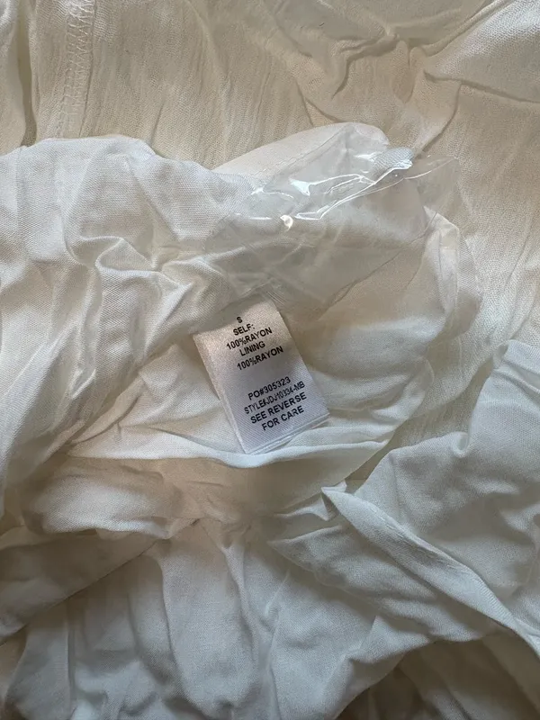 Boutique White Mini Dress - Image 3