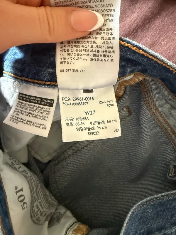 Levi’s 501 Shorts Denim - Image 4