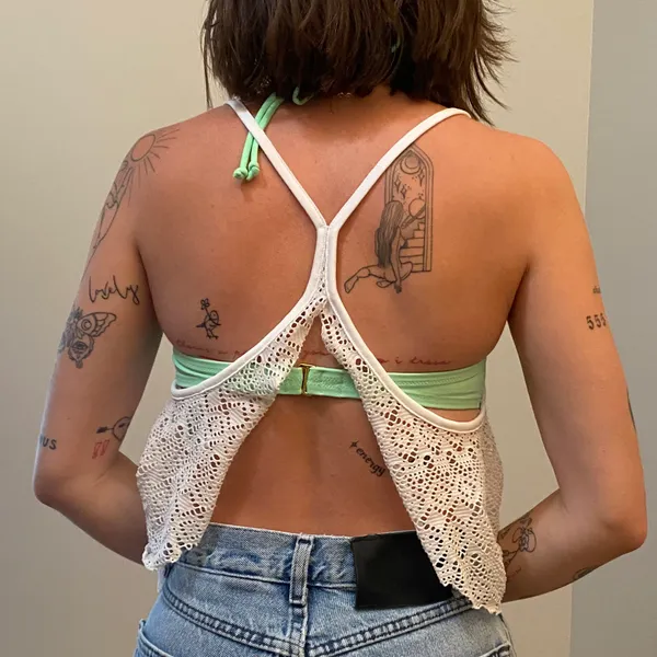 PINK Cropped Tank - Image 2