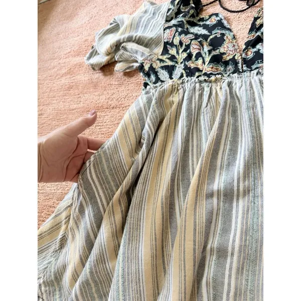 Free People Boho Mini Dress XS - Image 7