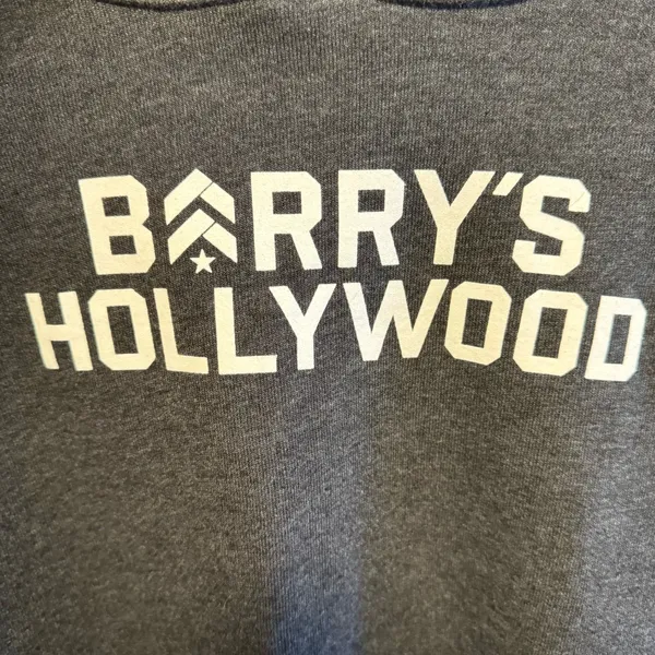 Barry's Hollywood Black Hoodie - Image 3