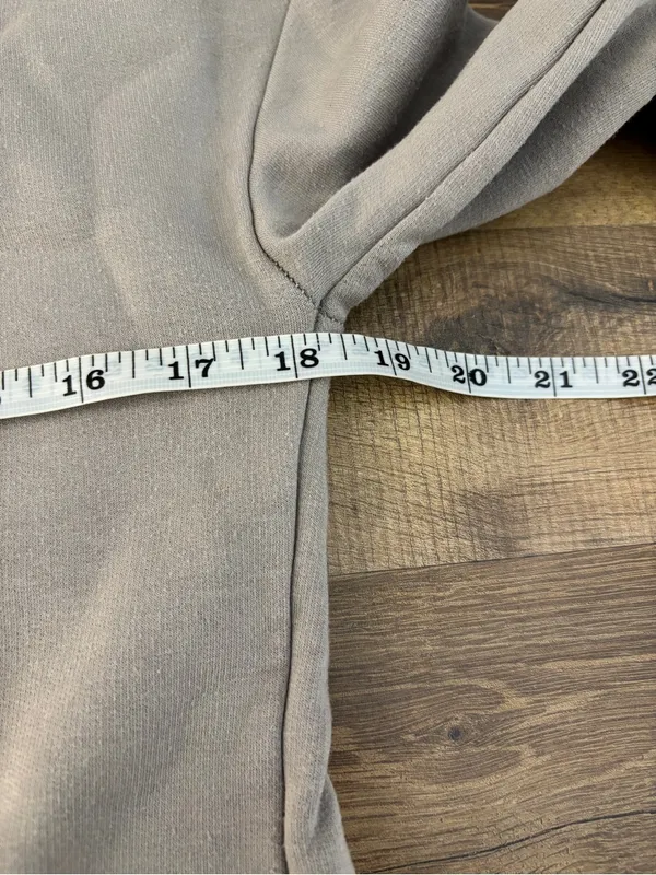 Free Fly Mock Neck Long Sleeve Sweatshirt Beige Women’s - Image 6