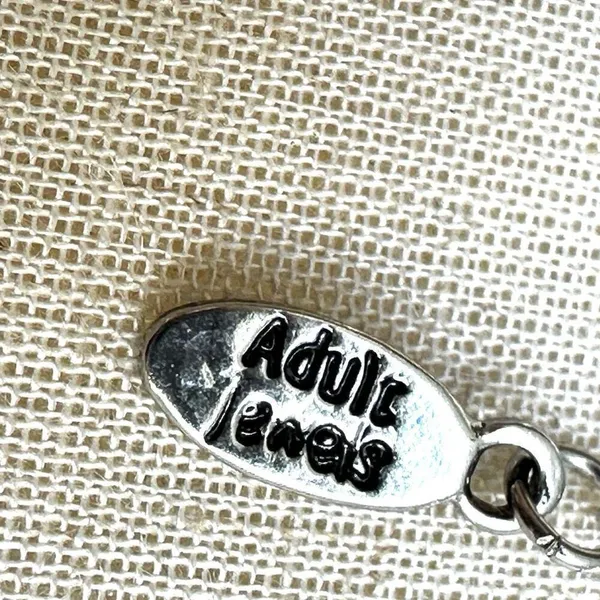 Adult Jewels dolphin rhinestone pendant necklace - Image 4