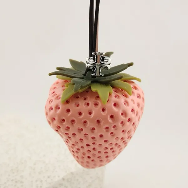Tory Burch Strawberry Bag Charm - Image 4