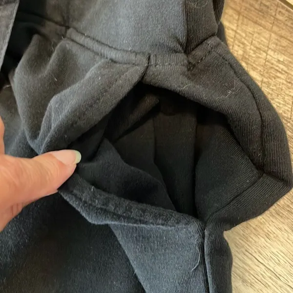 Sundays Womens Scarlet Cotton Blend Bow Tie Waist Paperbag Shorts Black Size Sma - Image 7