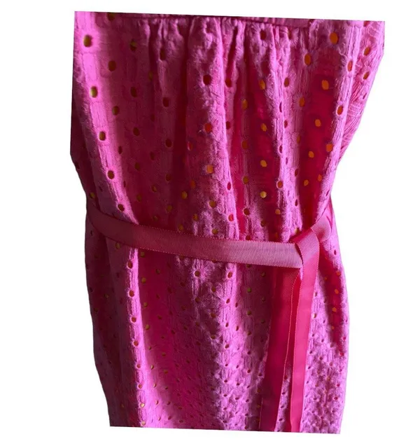 NWOT- Gorgeous pink eyelet dress - Image 5