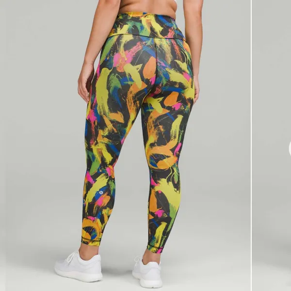 High Rise Cropped Leggings Size 6 - Image 2