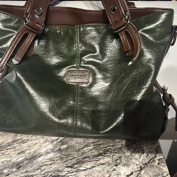 Stylish Green and Brown Women's Bag Xidibaoluo - Image 16