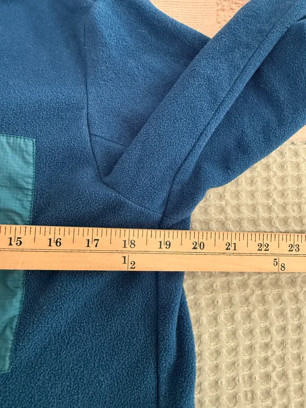 Patagonia‎ Microdini 1/2-Zip Pullover in Lagom Blue - Image 2
