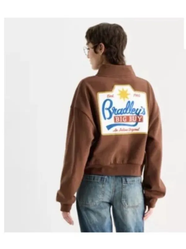 Netflix Stranger Things Size Extra Large Women’s Fleece Crop Sweatshirt. New - Image 4