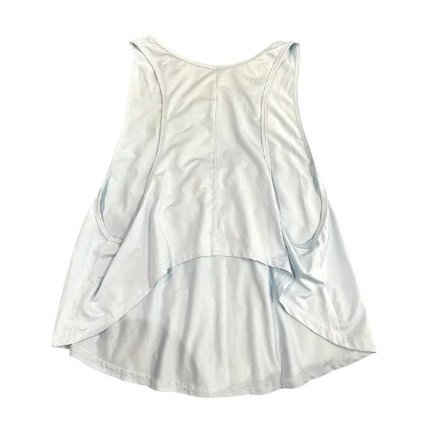 Women's High Low Tank Top in Light Blue, Size XL​​​ - Image 2