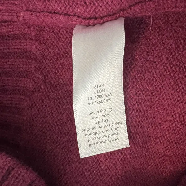 Athleta‎ Womens Sweater XXS Wool Cashmere Blend Oversized - Image 5