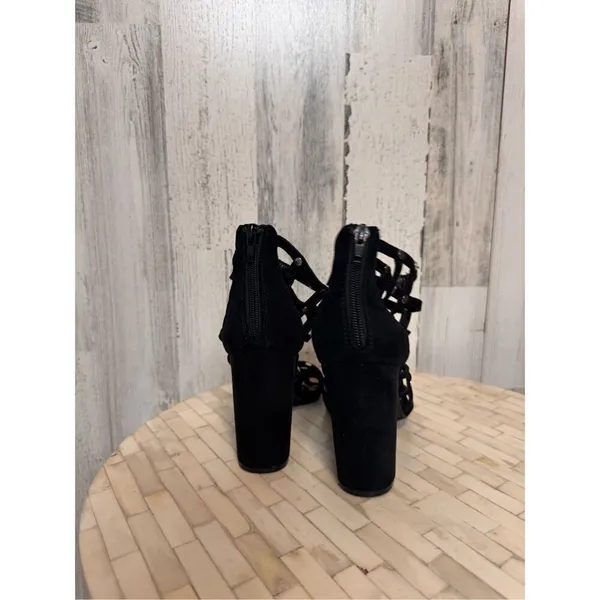 Report Women's Wesley Caged Sandals Black Size 7.5 Black - Image 3