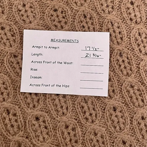 NWT!! J. CREW Balloon Sleeve Cable Knit Sweater Pale‎ Clay Tan Brown X-Small - Image 14
