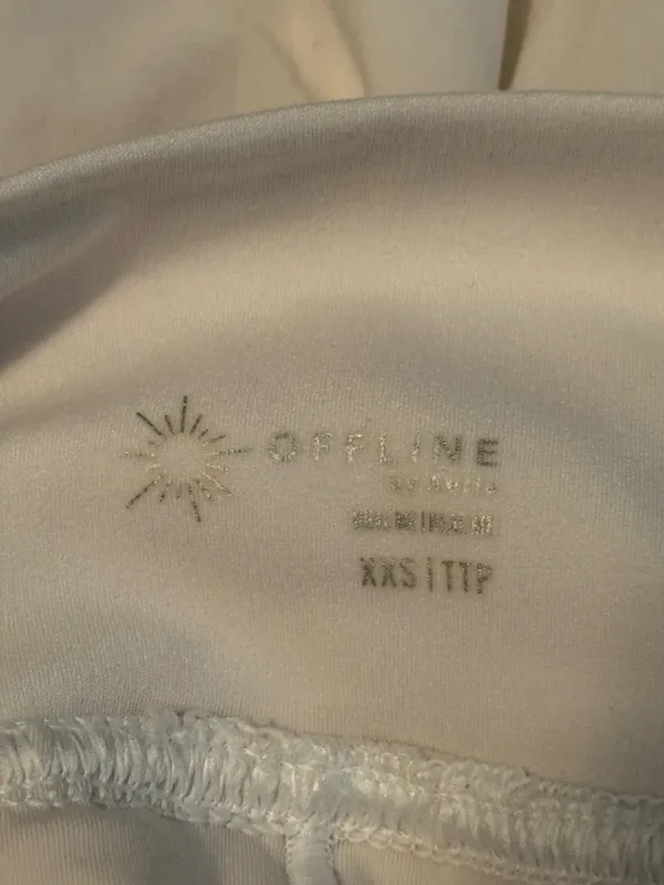 Aerie Offline All Aces Pleated Tennis Skirt in White - Image 4