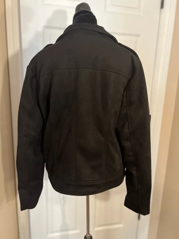 Philosophy Black biker fall jacket - Image 5