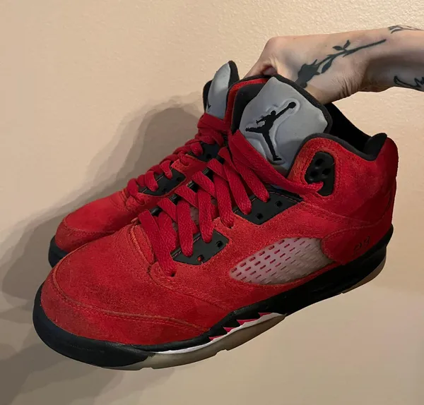Air Jordan 5 Retro GS ‘Raging Bull’ 2021 - Image 6