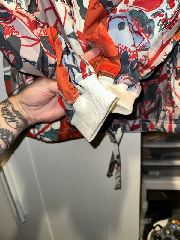 NWT Daily Practice by Anthropologie Floral Windbreaker Jacket - Image 4