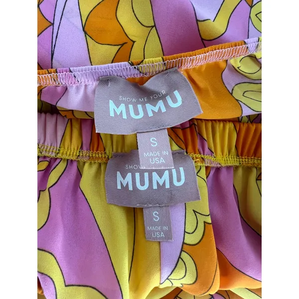 Show Me Your Mumu Caribbean Cocktail Limbo Pants Teeny Tube‎ Top Set S - Image 8