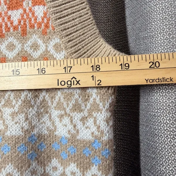 Retro Women Knit Vest Jumper Pullover Sleeveless Sweater V-Neck Warm Knitwear - Image 4