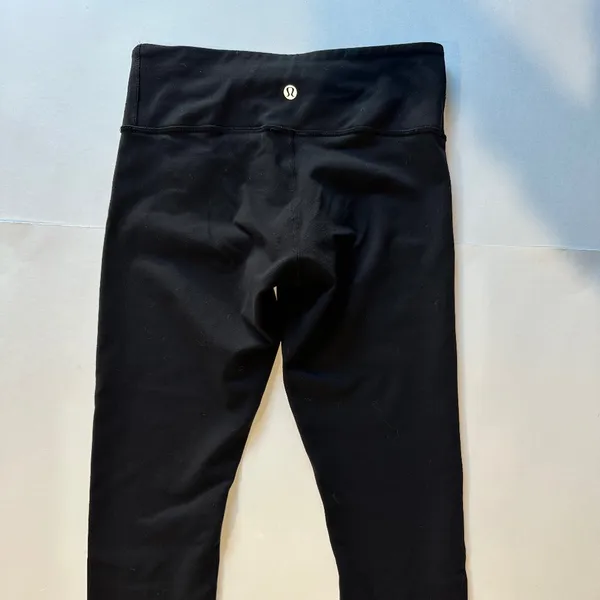 Lululemon Crop Black‎ Leggings - No Size Tag. - Image 2