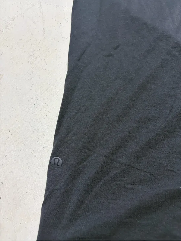 Lululemon Black Crew Neck T-Shirt activewear - Image 3