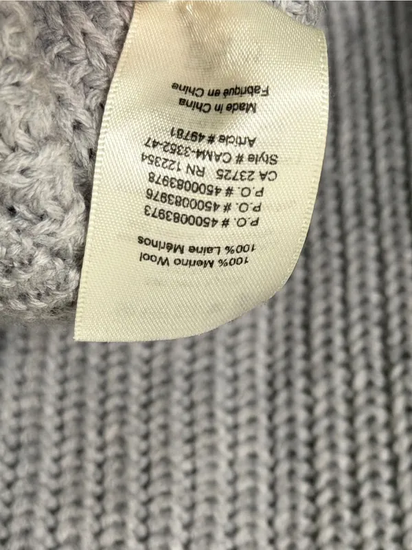 Aritzia Wilfred 100% Merino Wool Montpellier Jumper Turtleneck Mockneck Small - Image 9