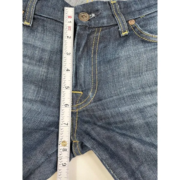 7 For All Mankind SKU 7550 Bootcut Womens Denim Jeans Size 27 - Image 4