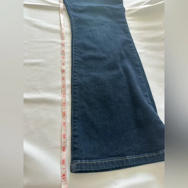 Dark Blue Denim Jeans Size 16 - Image 5