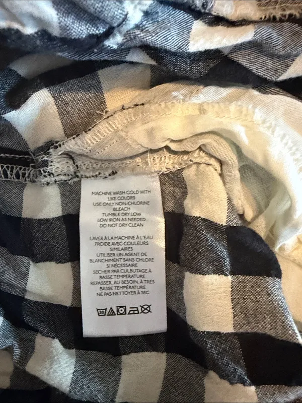 Free People Get Free Seersucker Cotton Pull-On Shorts XL - Image 9