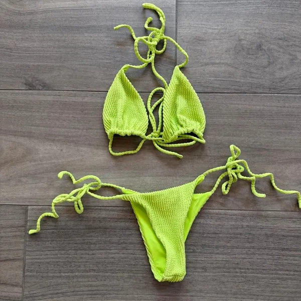 Tiger Mist Women's Green Bikinis-and-tankini-sets - Image 2