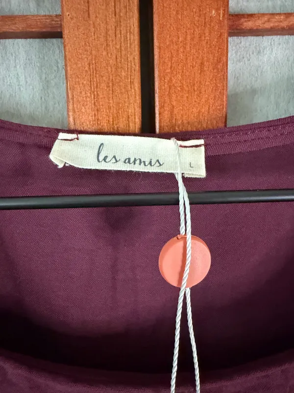 Wantable Les Amis blouse Purple Size L - Image 2