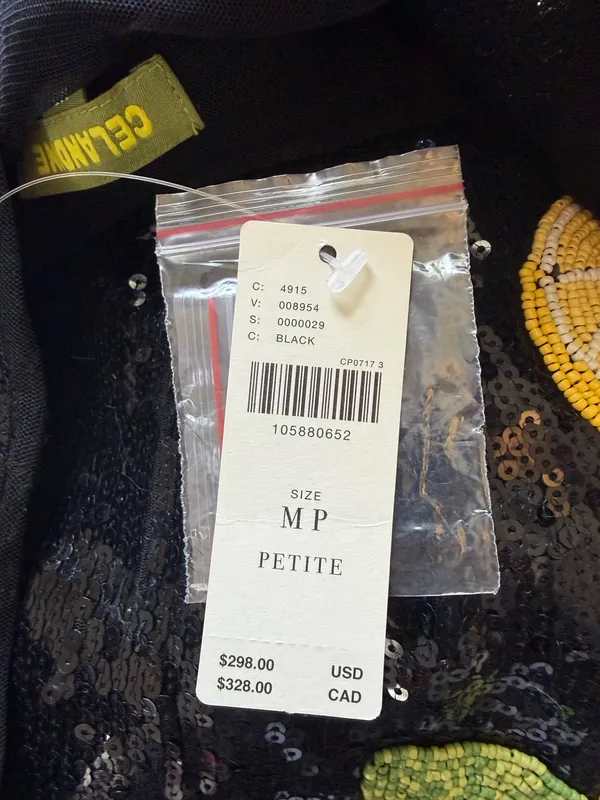 Anthropologie Celandine Fruit Cocktail Beaded Mini Dress - Image 5