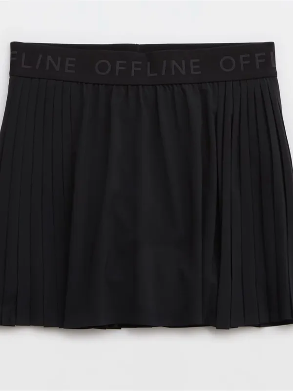 OFFLINE by Aerie Goals Logo Pleated Skort Size Medium NWOT - Image 3