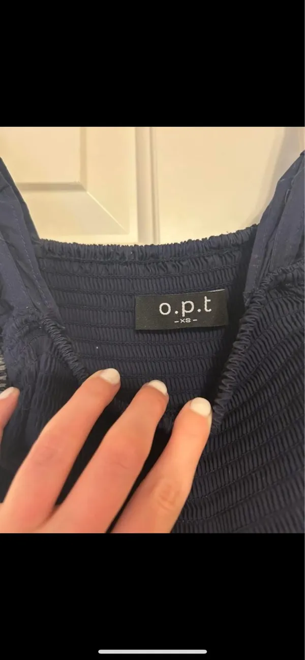 O.p.t navy dress Blue Size XS - Image 2