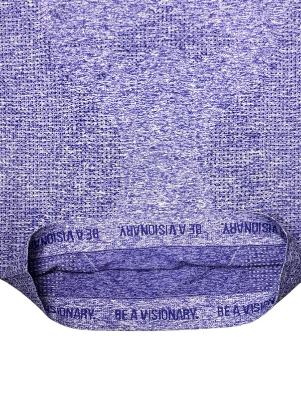 Gymshark Vital Seamless Tank Purple Marl Racerback Sculpting Athleisure Top S - Image 9