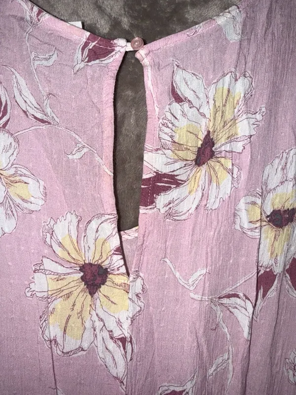 All in Favor Floral Print Midi Dress Size S - Image 4