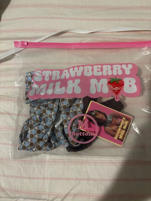 Strawberry Milk Mob Clyde Bikini Bottom - Image 2