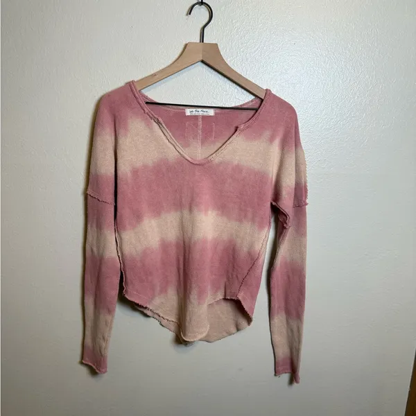 Free People We The Free Come And‎ Get It Washed Stripe Tee - Image 2