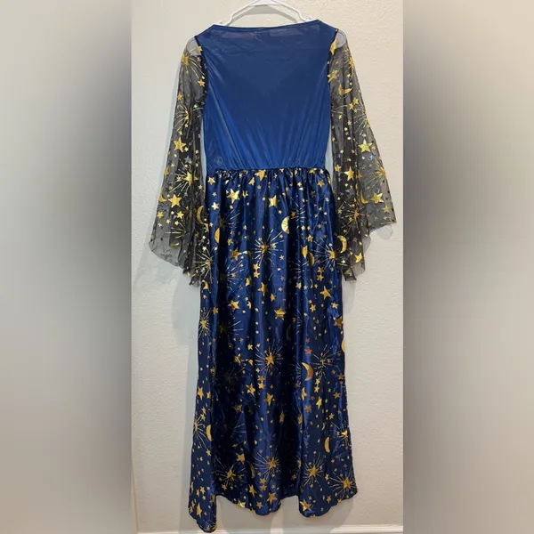 Target Adult Navy Moonlight Witch Halloween Costume WITHOUT‎ Hat Size S - Image 3