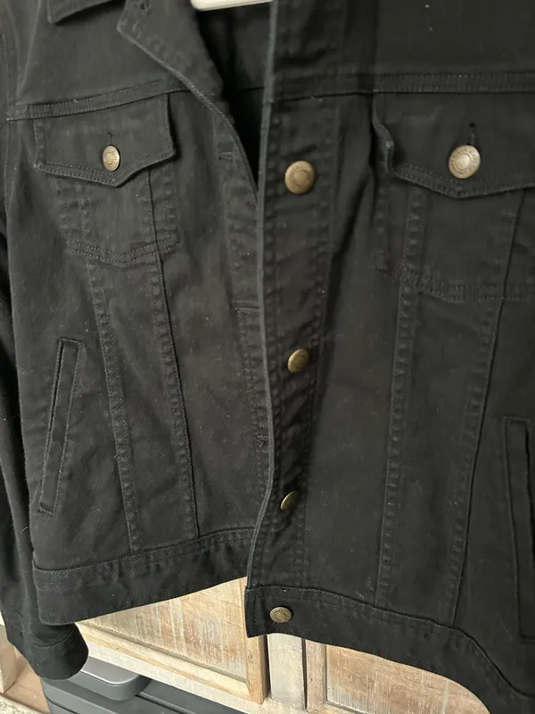 Silver Jeans Co Lauren Jean Jacket Ralph Denim black - Image 3