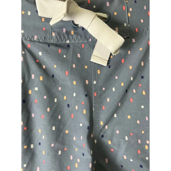 Lululemon Spring Break Away Short Gray Polka Dot Running Athletic Shorts Size 6 - Image 2