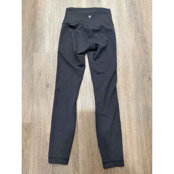 Lululemon Wunder Train High Rise Tights Womens Size 2 25‎ Black - Image 2