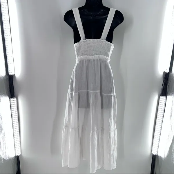 Steve Madden White Maxi Dress - Image 4